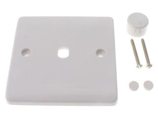 CMA145PL - Scolmore Click Mode 1 Gang Dimmer Plate White