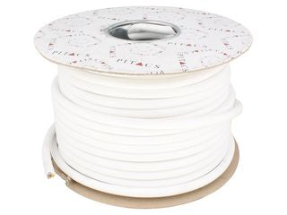 Pitacs 3183Y 2.5mm 3 Core Flex White Per Meter