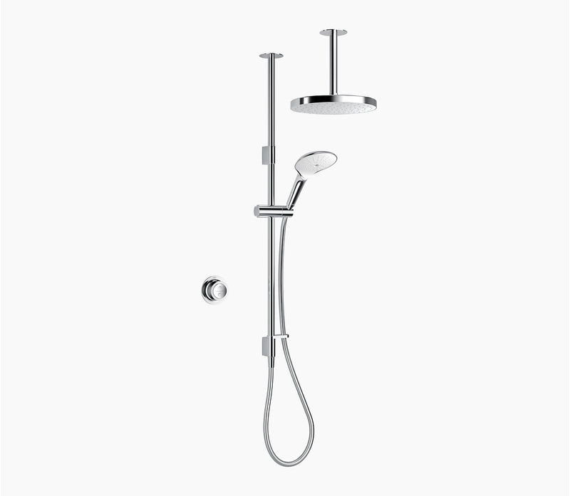 1.1980.007 Mira Mode Dual Shower Ceiling Fed (High Pressure / Combi Boiler)