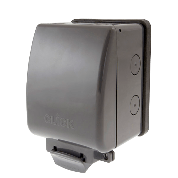 Scolmore Click 1 Gang Waterproof 13A Double Pole S