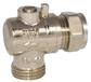 BFIVAFF-15D 15MM X 1/2" ANGLED FLAT FACED ISOLATING VALVE