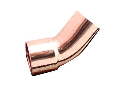 EFES-45-15 - Endfeed 15mm Obtuse 45 Street Elbow