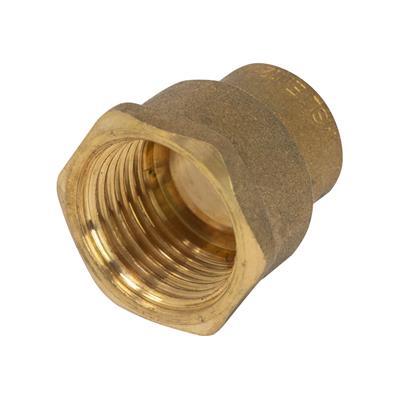 Endfeed 15mm x 1/2 Straight Female Adapter FI