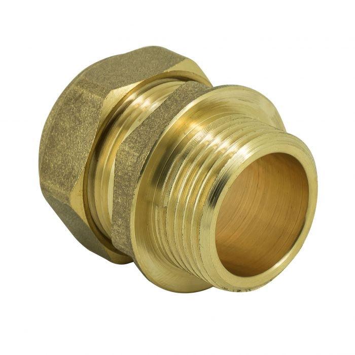 Compression 35mm x 1 1/4 Male Iron  Coupling