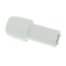 HD2/22W Hep2O Socket Reducer Spigot White 22x15mm