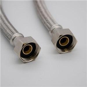 Flex Tap Conn - BSP x BSP - 1/2"x1/2" Fem 300mm (Each)