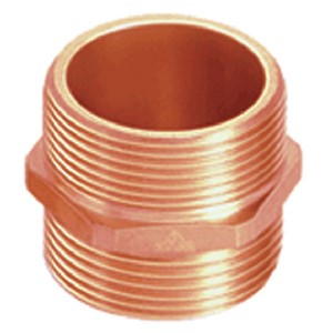 1/2" Brass Hex Nipple