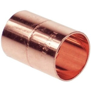 K07316 Copper E/F Straight Coup 22mm