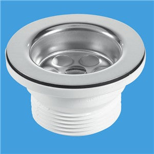 BSW10PR Mca 1.5" x 70mm Sink Waste with BP4H Plug