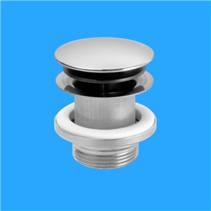 CWP60-SS Mca Basin Waste Spring Loaded Mushroom Plug - Brass