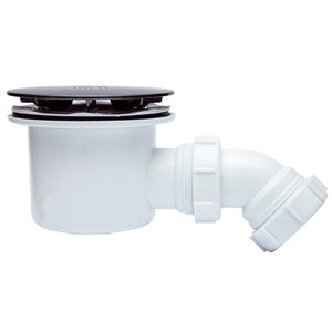 KeyPlumb - 90mm Fast Flow Shower Trap - Chrome Plated