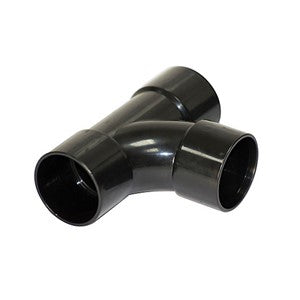 WS23B - FloPlast - Tee ABS Solvent - Black - 40mm