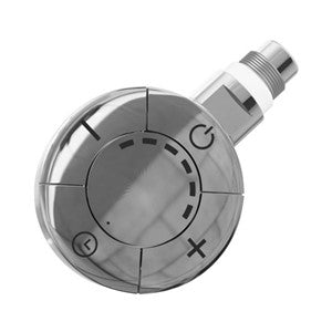 Thermostatic Heating Element and Tee - Chrome - 600W