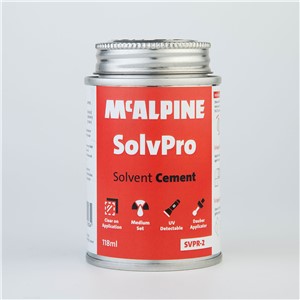 SVPR-2 McAlpine SolvPro Solvent Cement (118 ml)