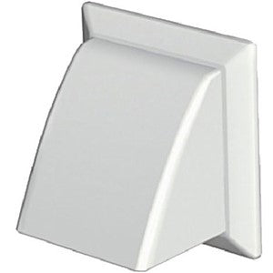VKC245W - Vent Cowled Outlet Wall Terminal - White