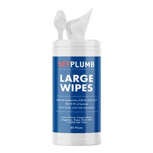 HC7095/1-8 - KeyPlumb - Anti-Bac / Cleaning Wipes - Large (80 wipes)