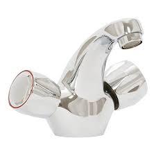 10011 Plumbstore Standard Basin Mixer Tap with Clicker Waste