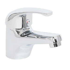 44414 The Plumb Store Budget Basin Mixer with Clicker Waste
