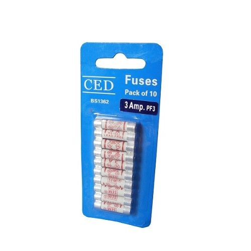 3A fuses 10 pack