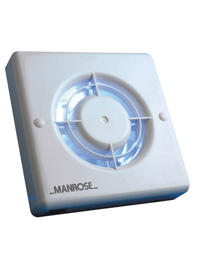 457086A - Manrose retail clam packed 100mm fan - with timer