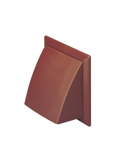 VKC245B - Vent Cowled Outlet Wall Terminal - Brown