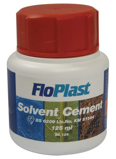 125ml Floplast Solvent Cement