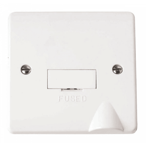 CMA050 - Scolmore Click Mode 13A Fused Connection Unit with Flex Outlet