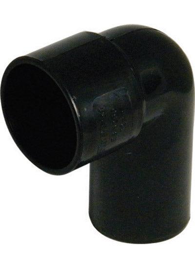 WS26B Floplast 32mm 90 degree Spigot Elbow - Black